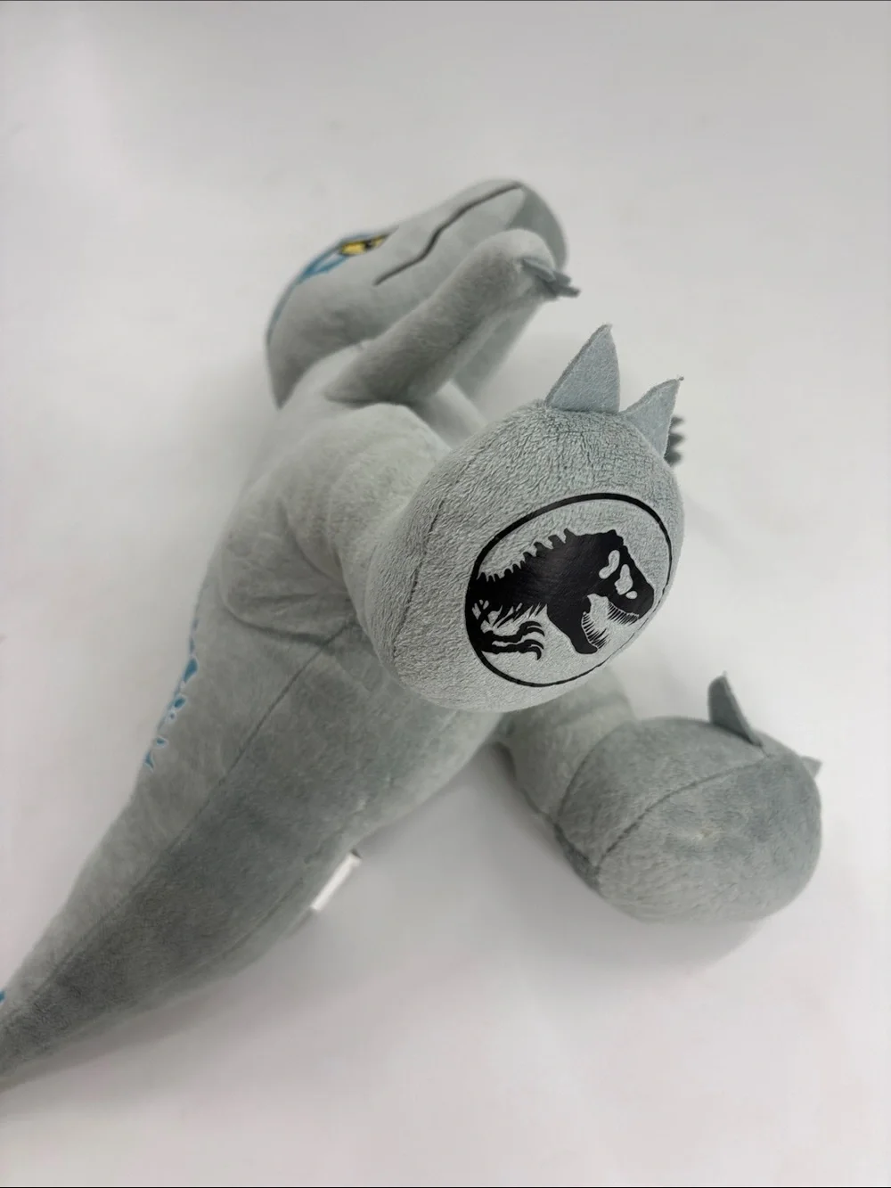 Gray Dino Plush Stuffed Animal - Soft Kids Toy